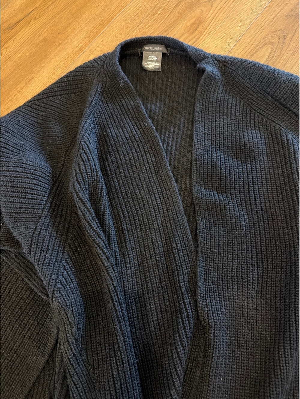 The favorite poncho in black by favorite daughter $188 from revolve tags on - Picture 4 of 5